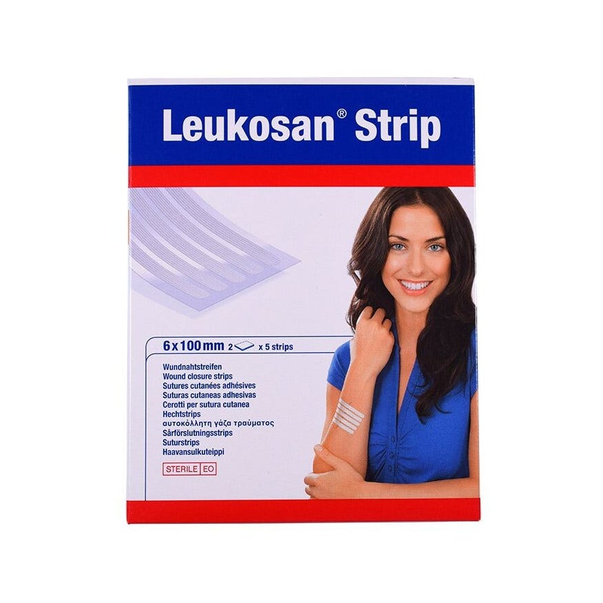 Leukosan Strip Cerotto 6x100mm 2 Buste Per 5 Cerotti