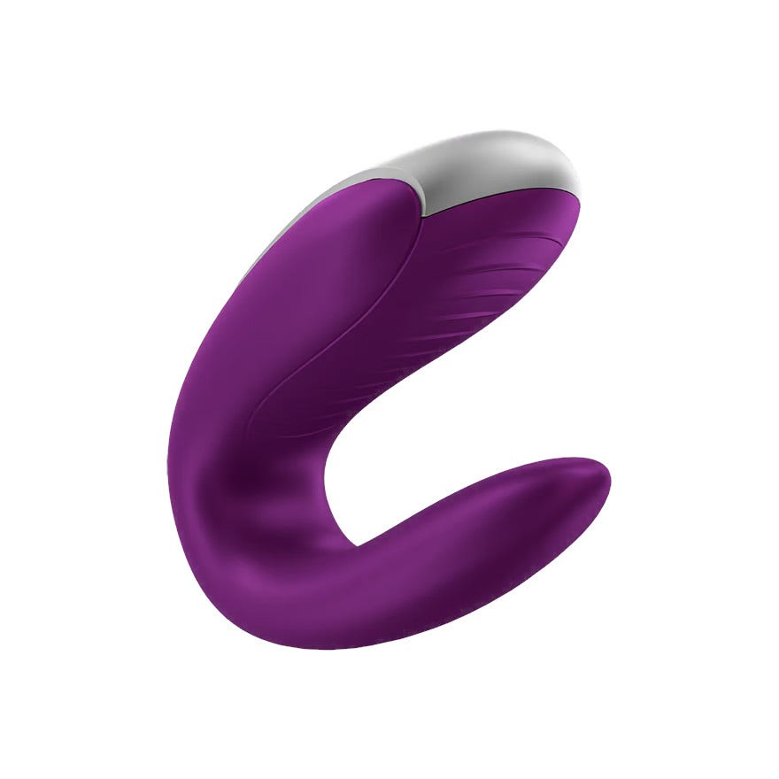 Satisfyer Double Fun Connect App Vibratore Viola