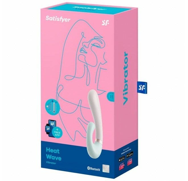 Satisfyer Heat Wave Connect App Vibratore Mint