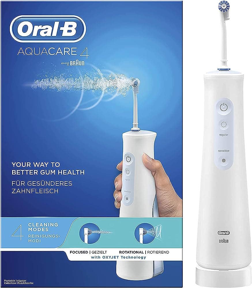 Oral-B Hydropulseur portable Aquacare avec technologie Oxyjet