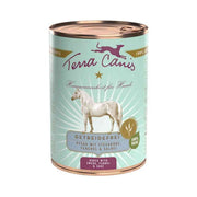 Terra Canis Grain-Free Nourriture humide au cheval, navet, fenouil et sauge pour chiens Boîte de 400 g