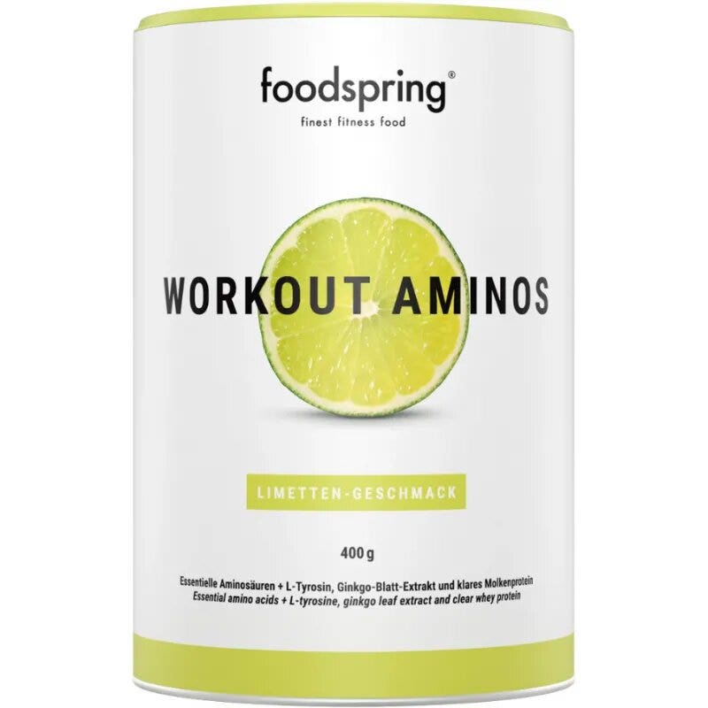 Foodspring Workout Aminos Lime 400g