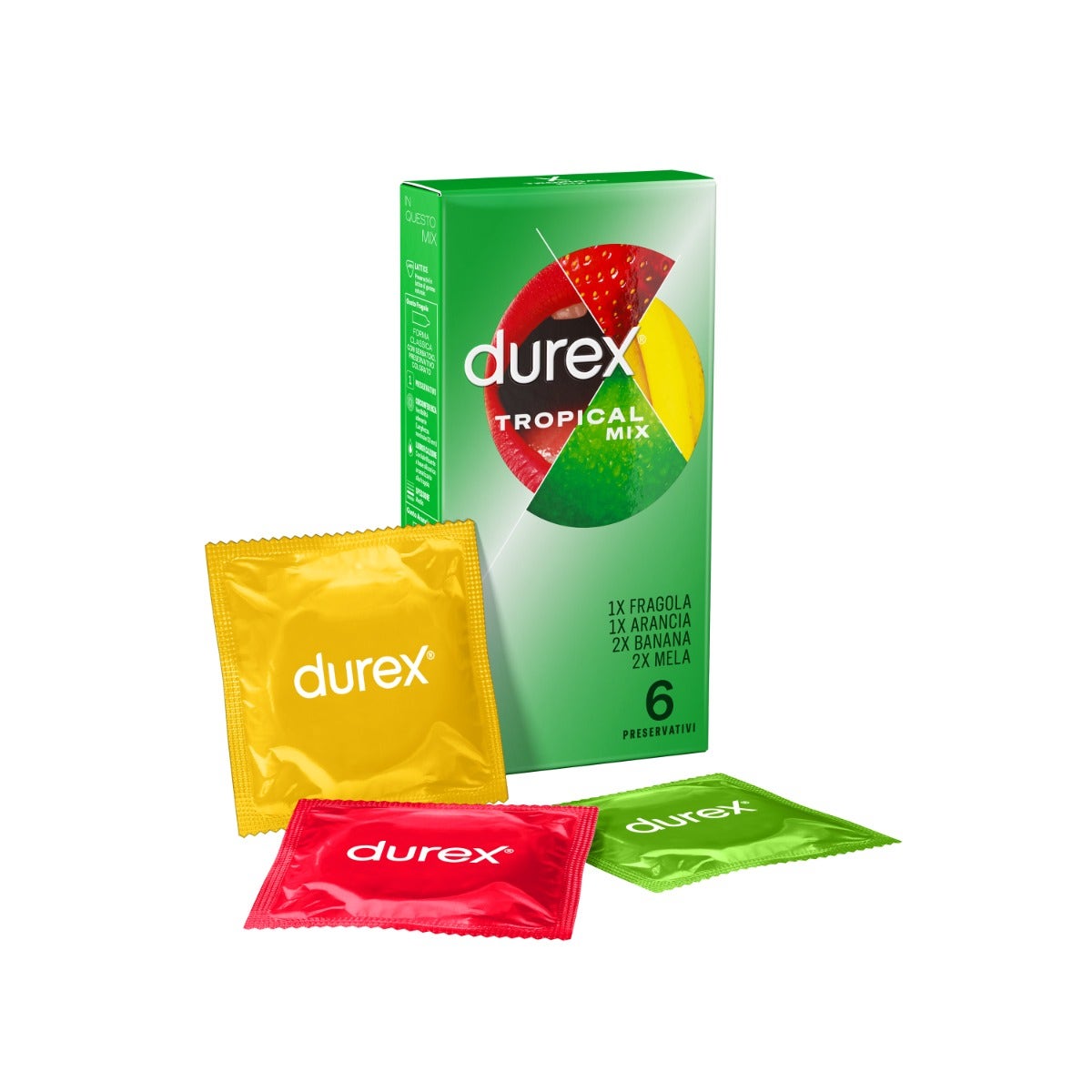 Durex Tropical Mix Préservatifs 6 pièces