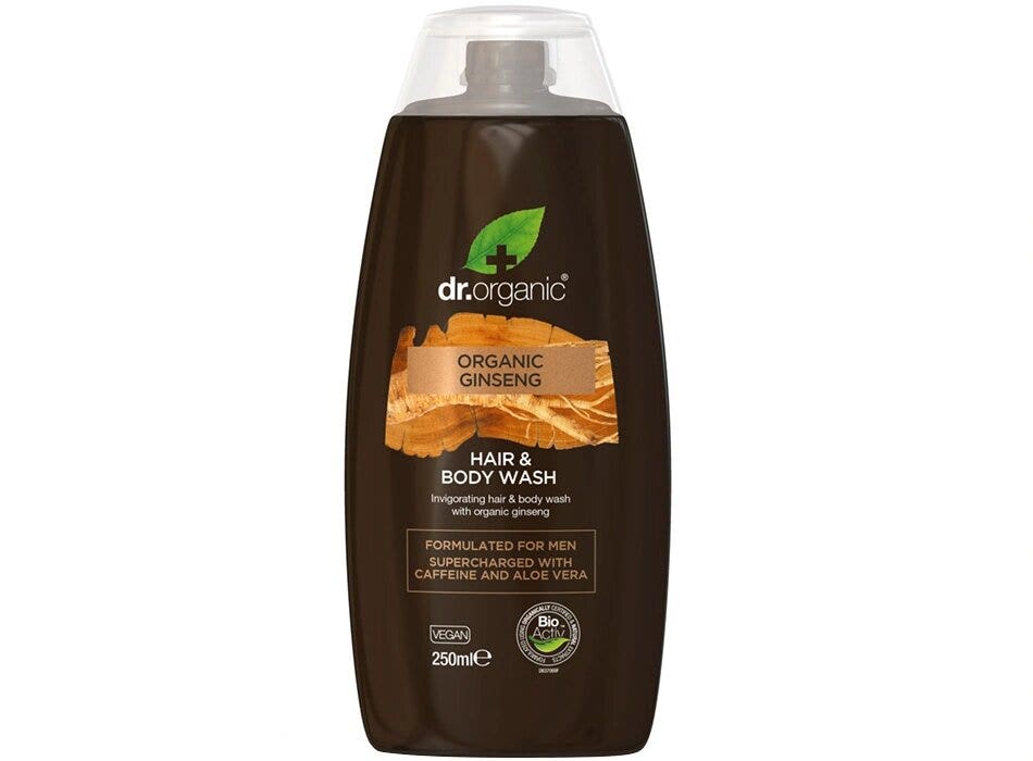 Dr Organic For Men Gel Douche au Ginseng 250 ml