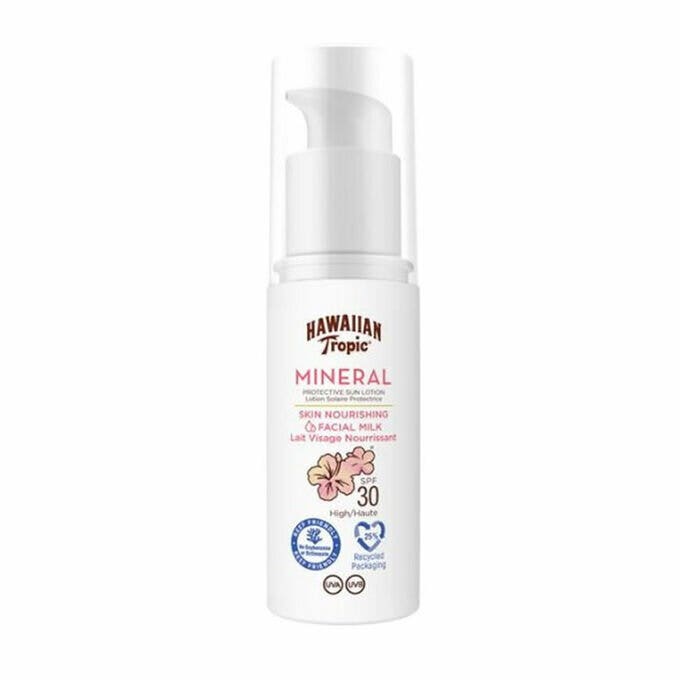 Hawaiian Tropic Mineral Face Lotion solaire visage SPF30 50 ml