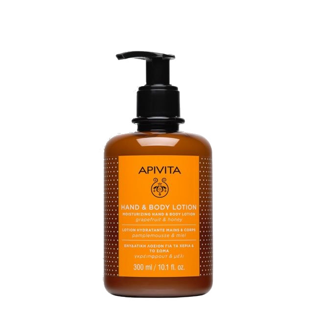 Apivita Lotion hydratante pour les mains et le corps 300 ml