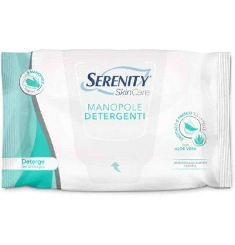Serenity Care Gants de toilette 8 pièces