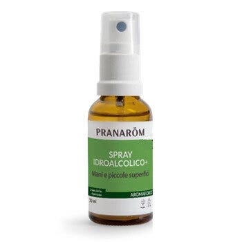 Pranarom Spray hydroalcoolique pour les mains et les petites surfaces 30 ml