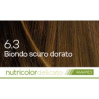 Biokap Nutricolor Delicato Rapid 6.3 Biondo Scuro Dorato 135ml