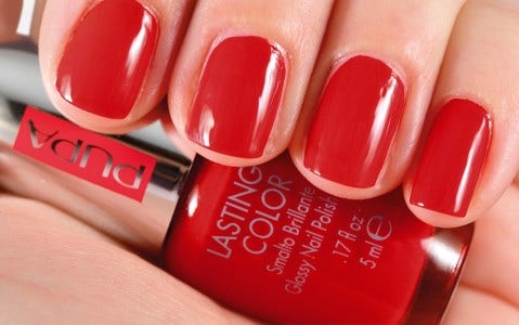 Pupa Lasting Color Smalto 600 Orange Red 5 ml