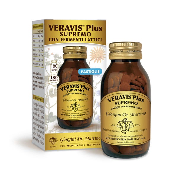Dr Giorgini Veravis Plus Supremo aux ferments lactiques 180 comprimés