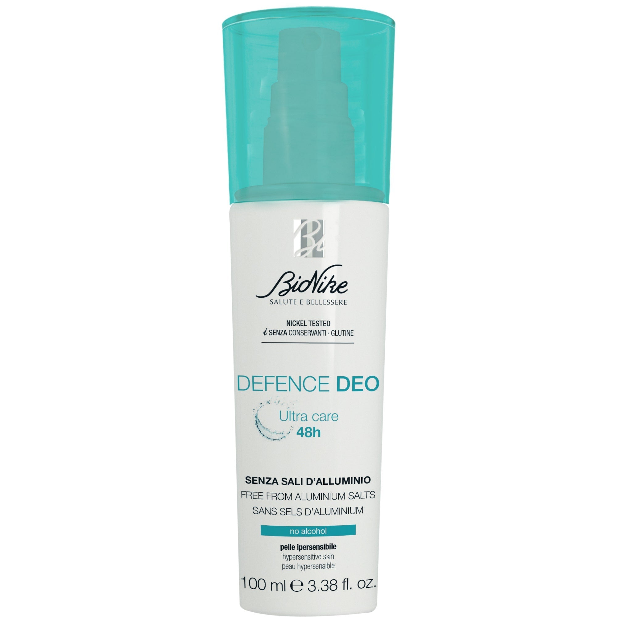 Bionike Defence Déodorant Ultra Care 48H Vaporisateur 100 ml