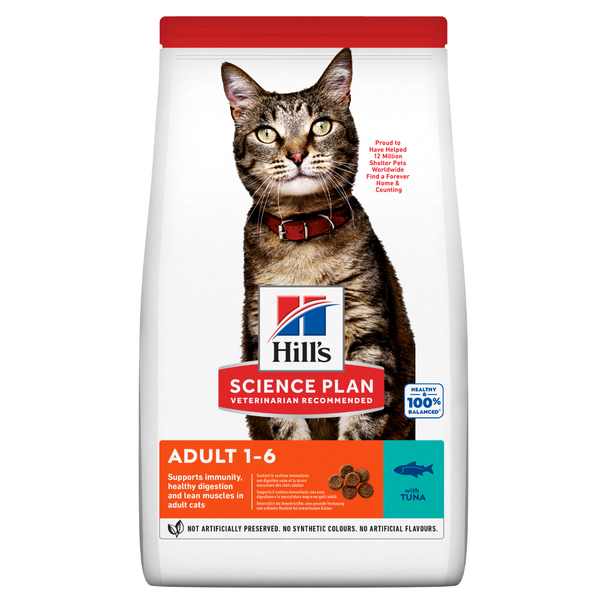 Hill's Science Plan Adult Crocchette per Gatti con Tonno 10Kg