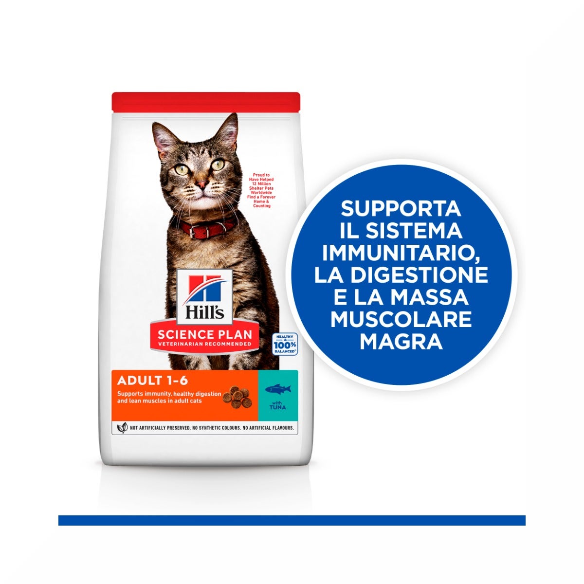 Hill's Science Plan Adult Crocchette per Gatti con Tonno 10Kg