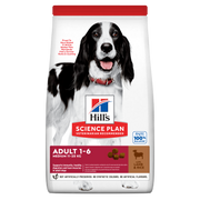 Hill's Science Plan Medium Adult Crocchette con Agnello e Riso per Cani  Sacco 14 Kg