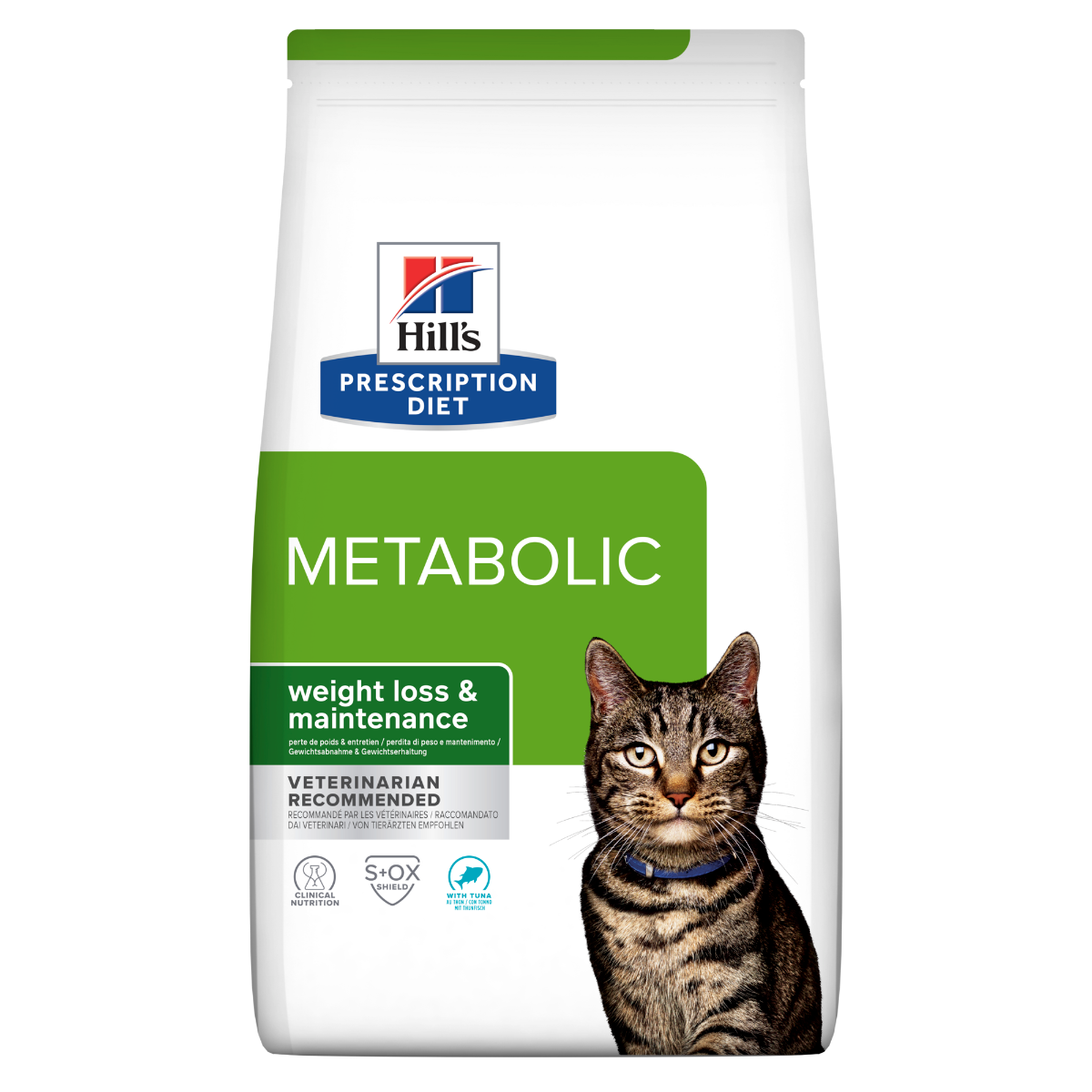 Hill's Prescription Diet Metabolic Crocchette Tonno Per Gatti Sacco 3kg