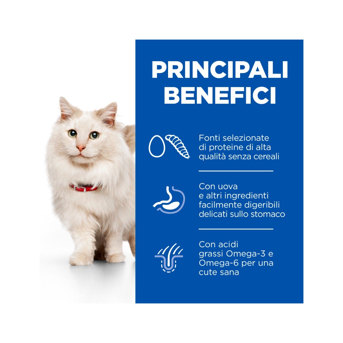 Hill's Science Plan Hypoallergenic Adult Alimento Secco Per Gatti Con Uova E Insetti 1,5Kg