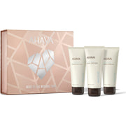 Head To Toe Mineral Trio : Crème pour les mains minérale 100 ml + Lotion corporelle minérale 100 ml + Gel douche minéral 100 ml