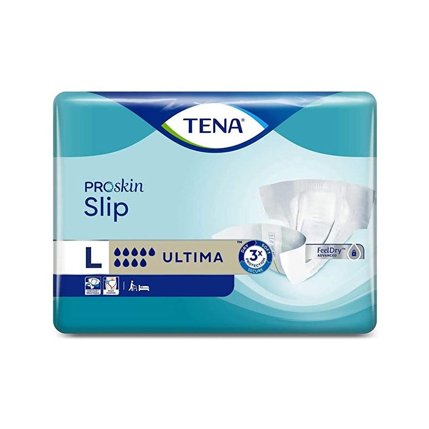 Tena Slip Ultima Couches-culottes pour l'incontinence taille L 21 pièces