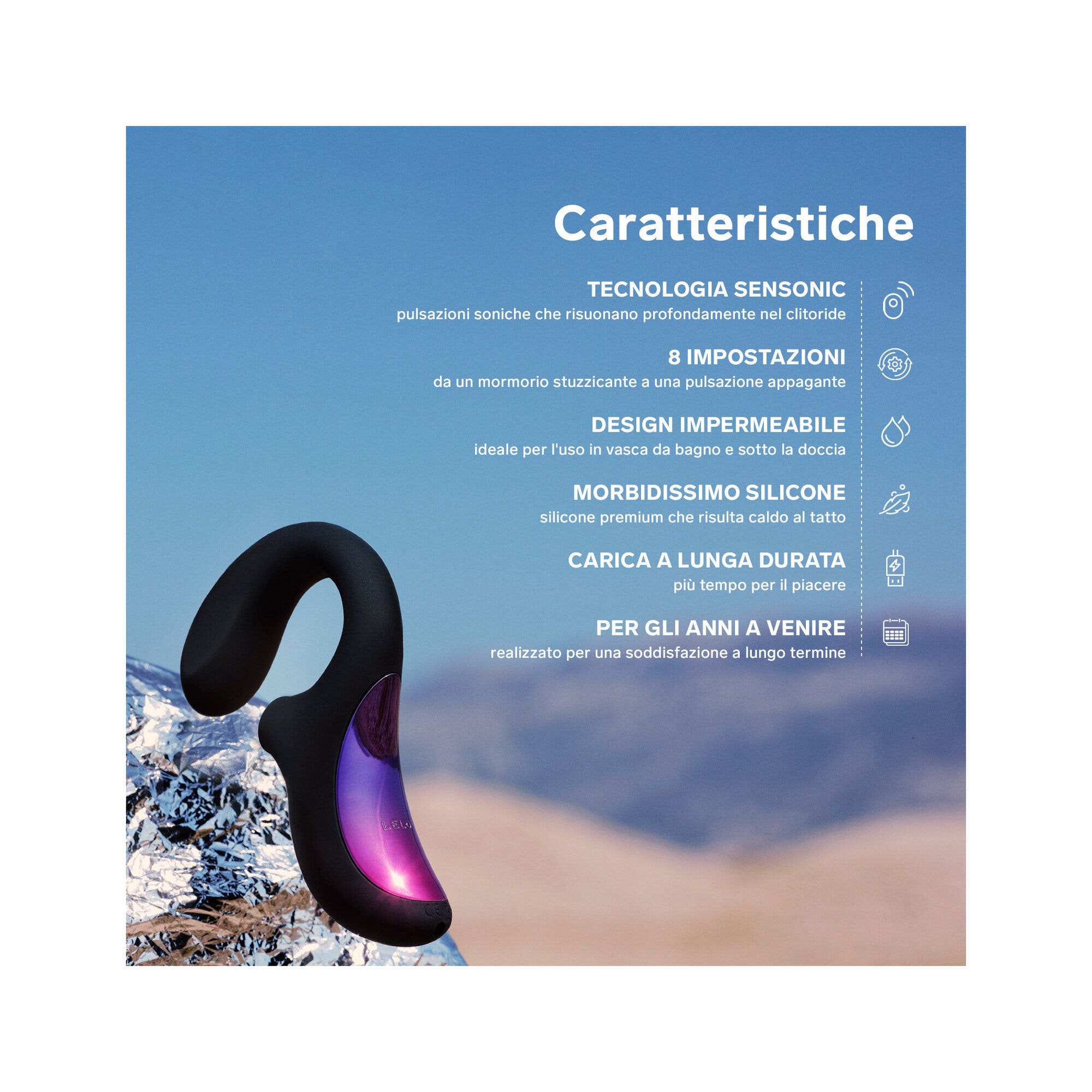 Lelo Enigma Massaggiatore Personale Donna Colore Nero