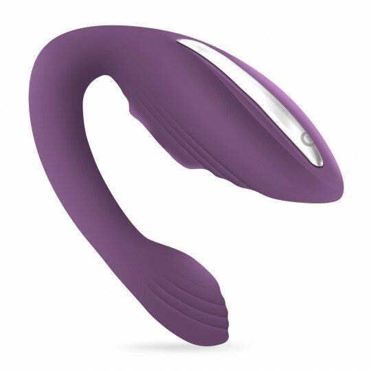Crushious Vibromasseur Pleasuriser rechargeable avec télécommande
