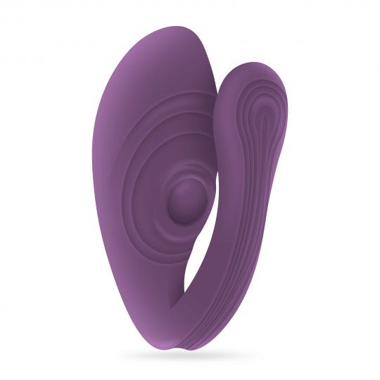 Crushious Vibratore Pleasuriser Ricaricabile con Telecomando e Lubrificante