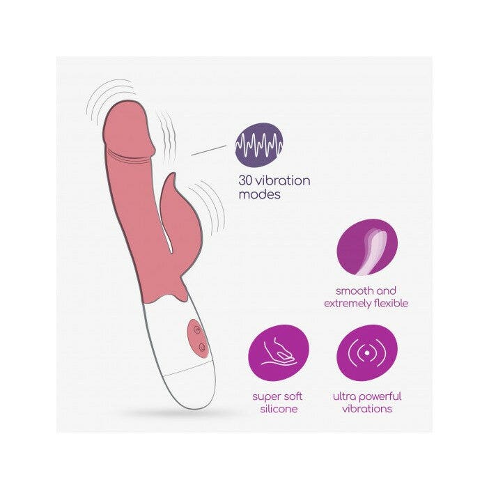 Crushious Stimolatore Clitorideo Mochi + Lubrificante A Base D'acqua 50ml