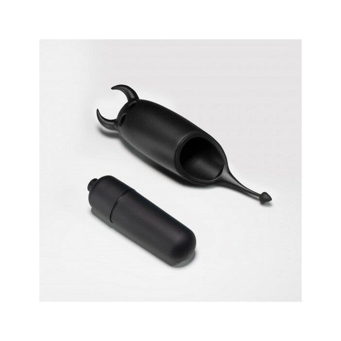 Crushious O-pet Diavolo Con Palla A 10 Vibrazioni Nero