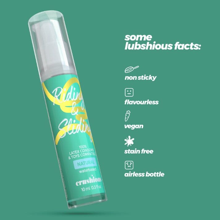 Crushious Jelly Lubrificante Riding & Sliding A Base D'Acqua 10ml