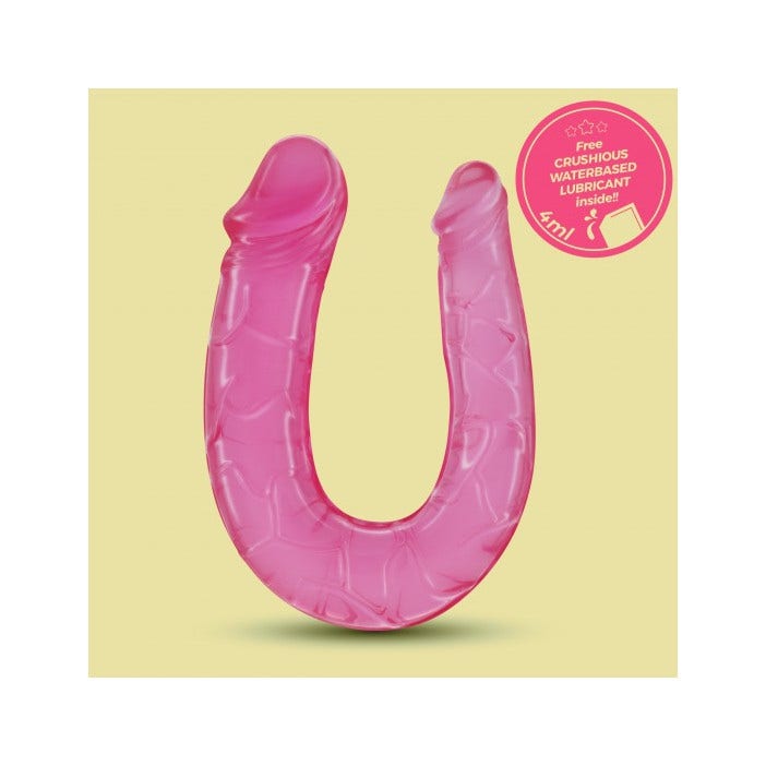Crushious Dildo Doppio Rosa Double Trouble