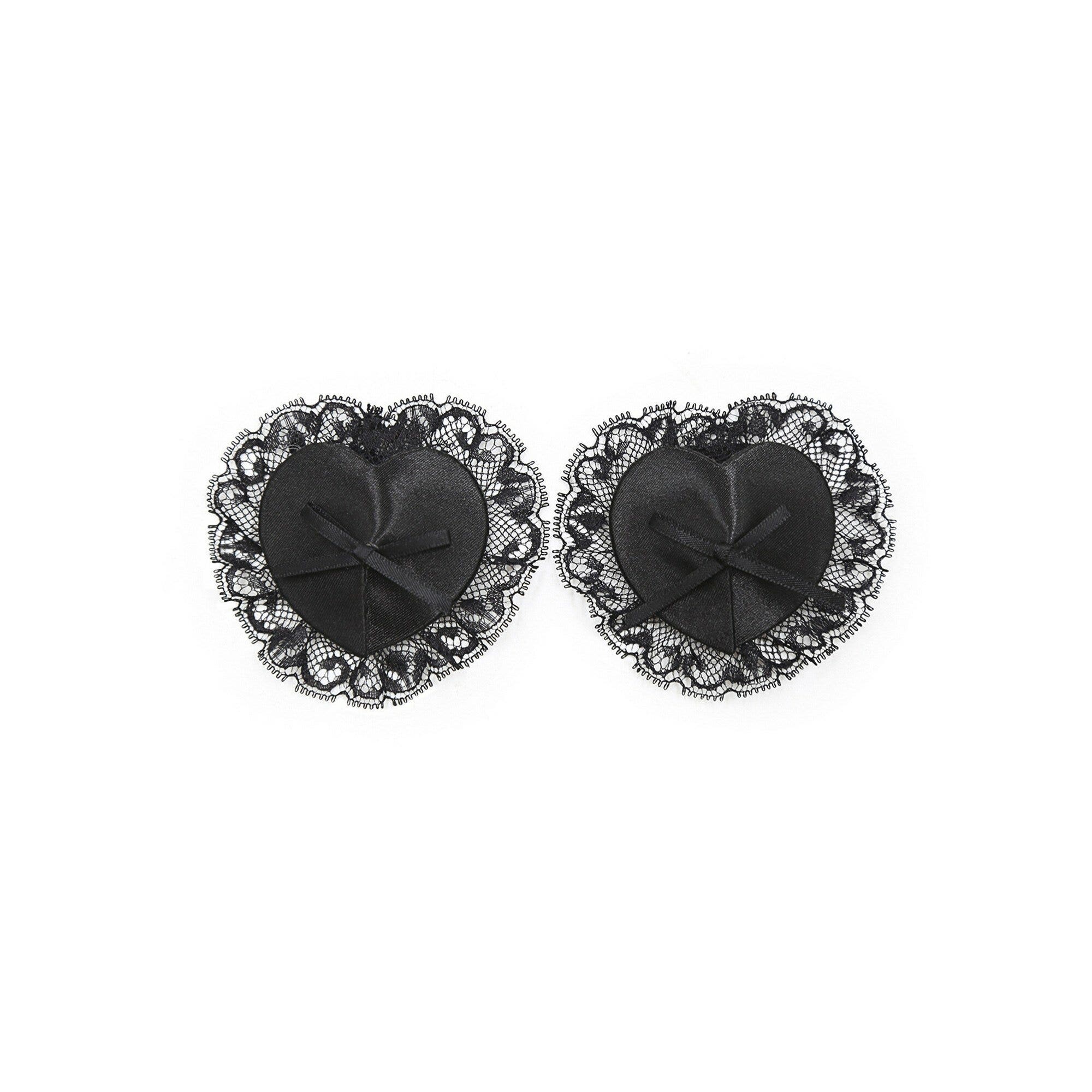 Crushious Set Di Pizzo Nero Lace Me Up