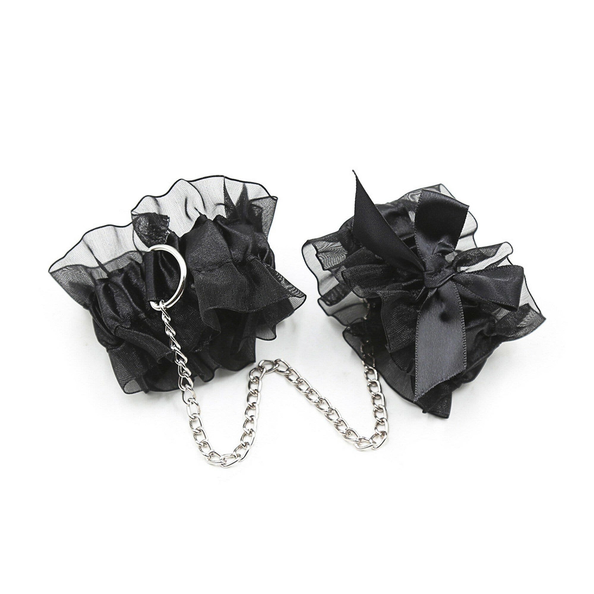 Crushious Set Di Pizzo Nero Lace Me Up