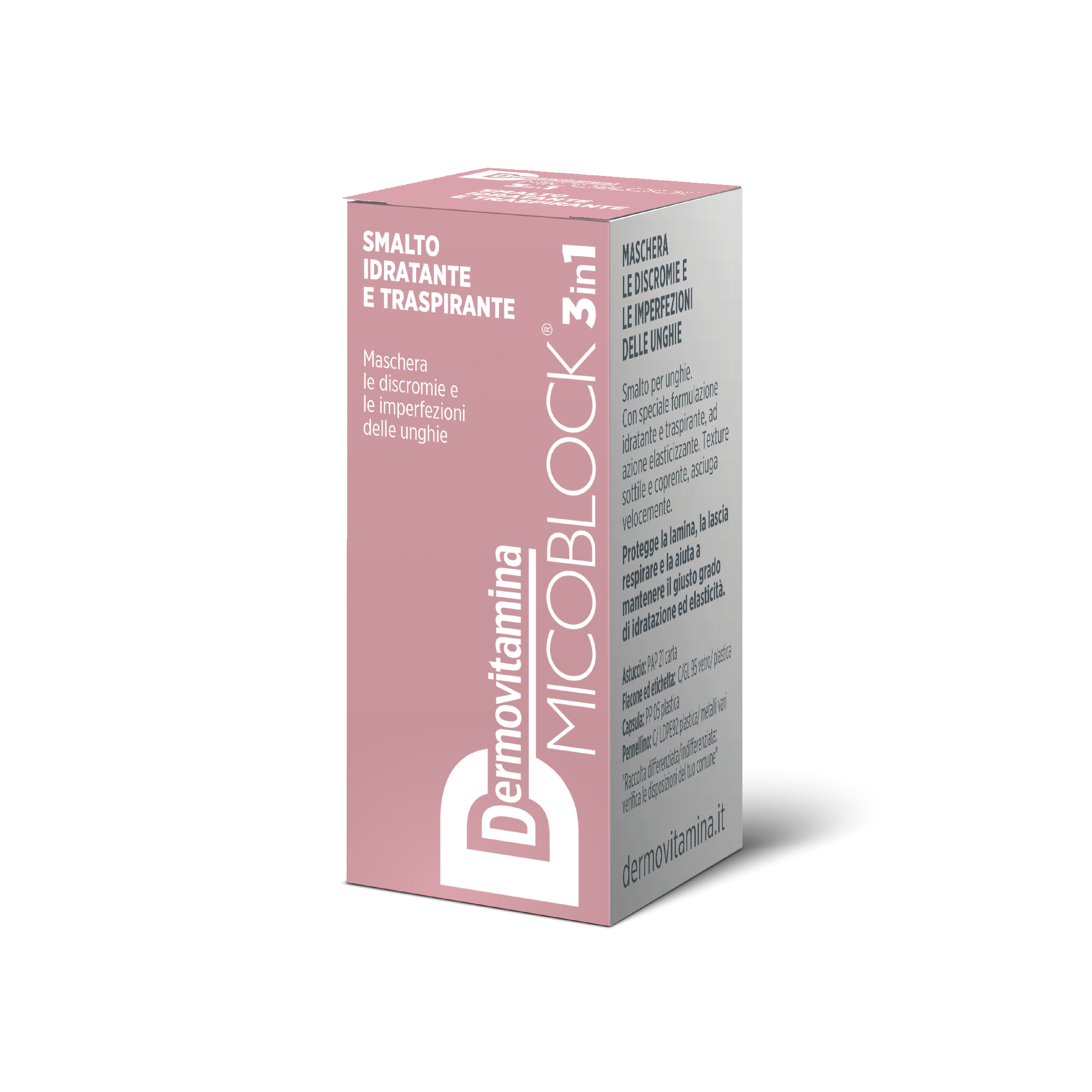 Dermovitamina Micoblock 3 In 1 Smalto Nude 5ml