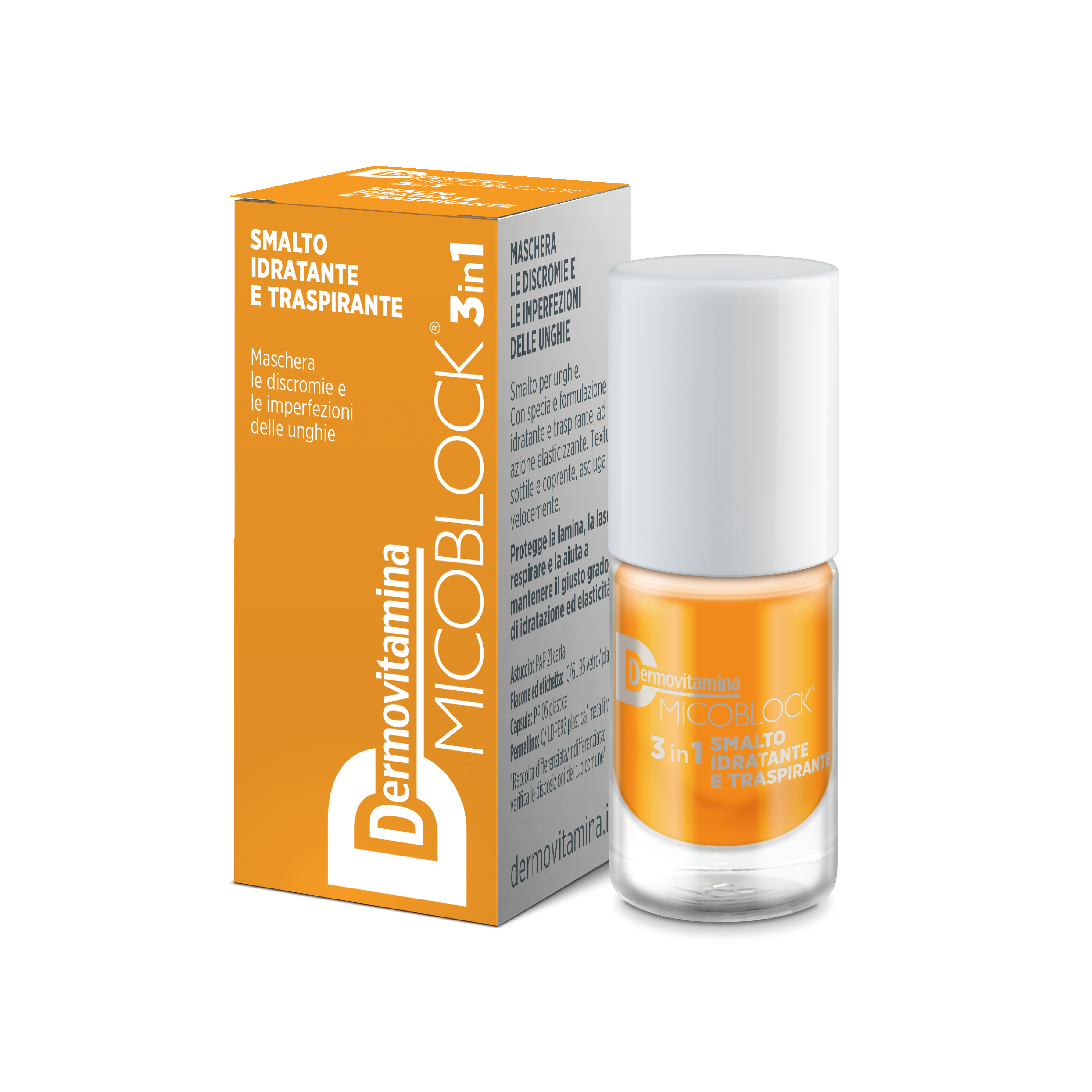 Dermovitamina Micoblock 3 en 1 Vernis Jaune 5 ml