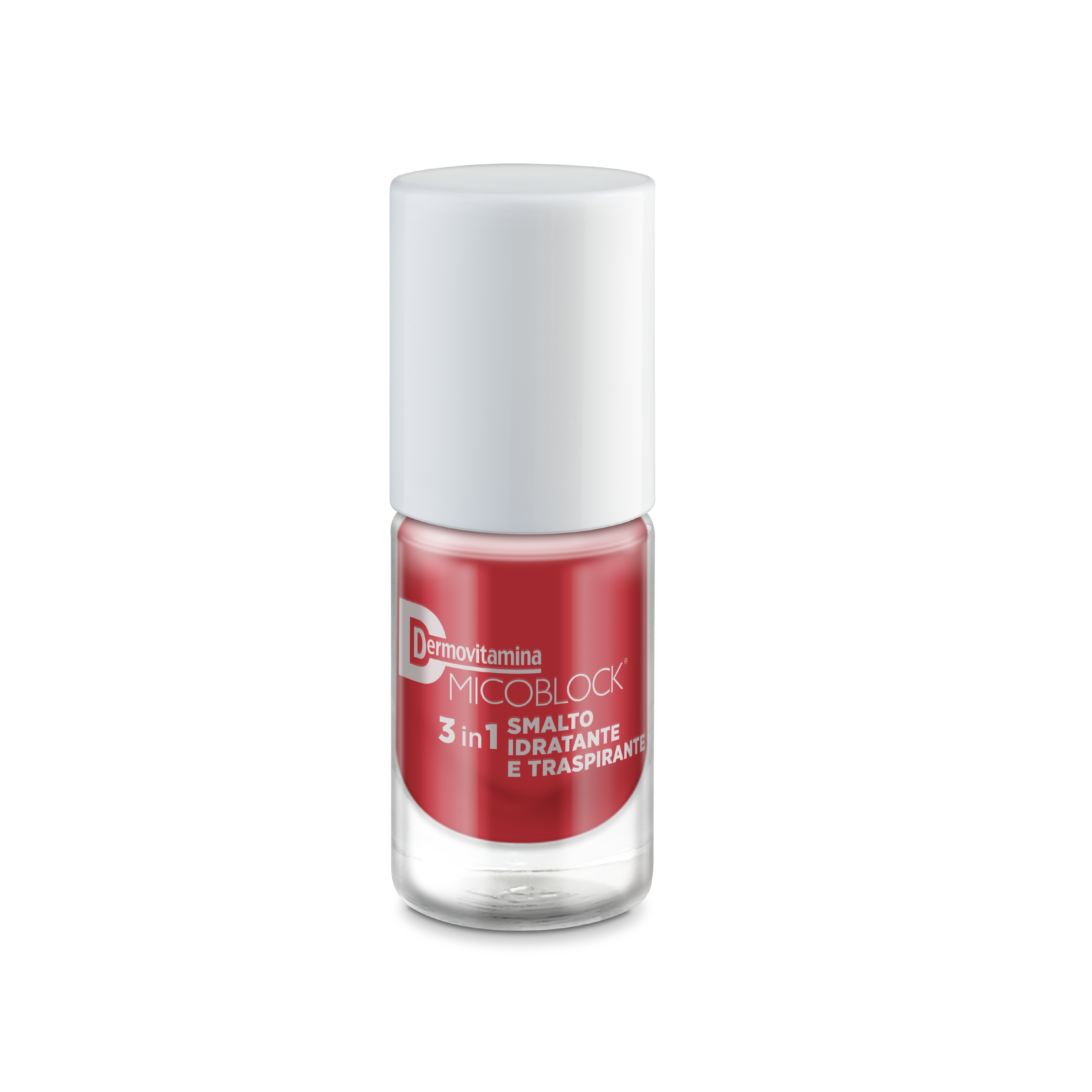 Dermovitamina Micoblock 3 In 1 Smalto Rosso Mattone 5ml