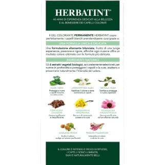 Herbatint Teinture pour cheveux, gel permanent 7M Blond 300 ml
