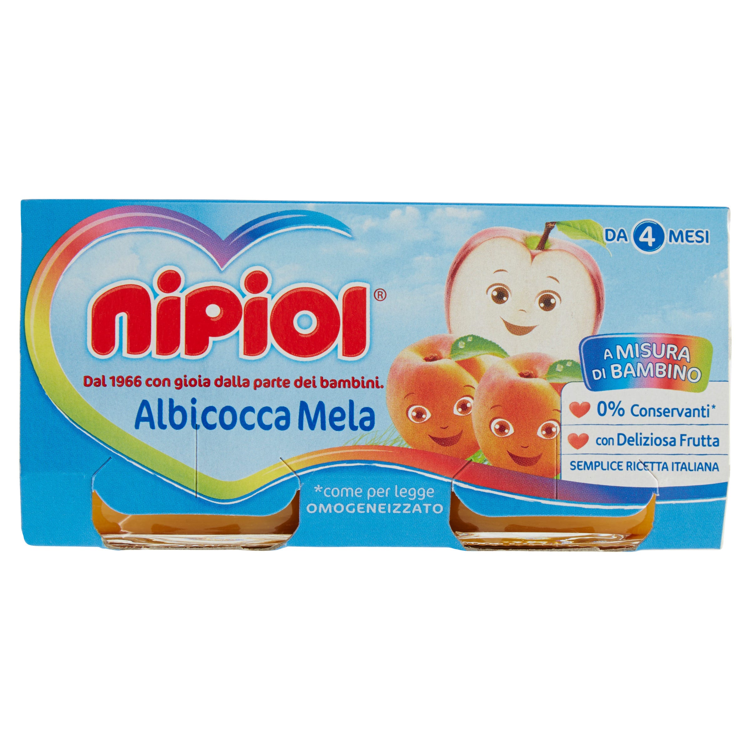 Nipiol Homogénéisé à la poire 2x120g