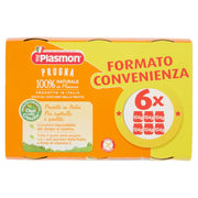 Plasmon Omogeneizzato Prugna 4M+ 6x104g