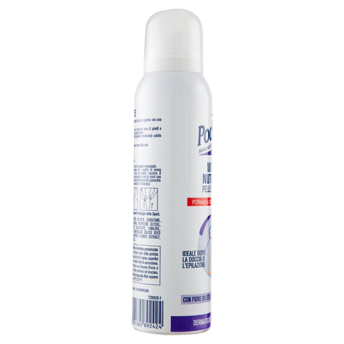 Podovis Idratazione Mousse Nutriente Pelle Vellutata 150ml
