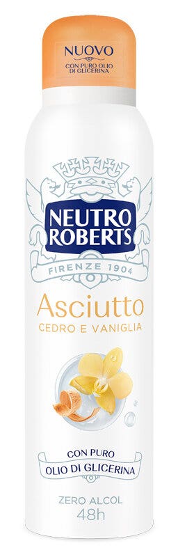 Neutro Roberts Asciutto Deodorante Spray Cedro 150ml