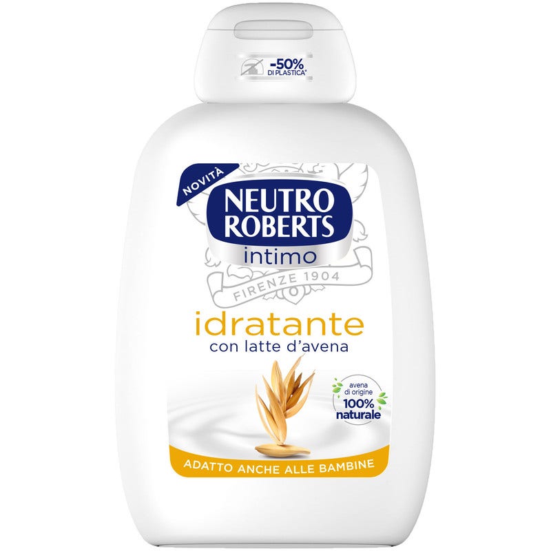 Neutro Roberts Detergente Intimo Idratante Con Latte D'Avena 200ml