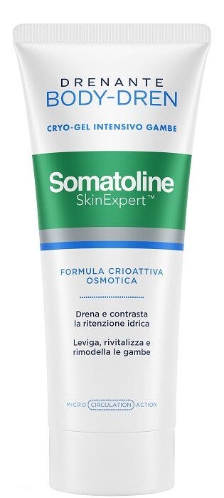 Somatoline Skin Expert Body-Dren Cryo Gel intensif pour les jambes 200 ml
