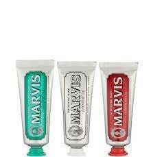 Marvis Dentifrice 3 saveurs, coffret 3x25 ml