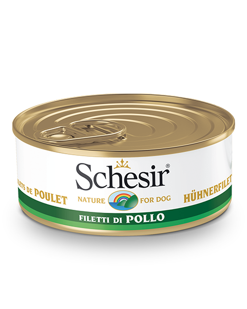 Schesir Riche en Poulet Croquettes pour Chiens Adultes de Petite Taille Sac de 2 kg