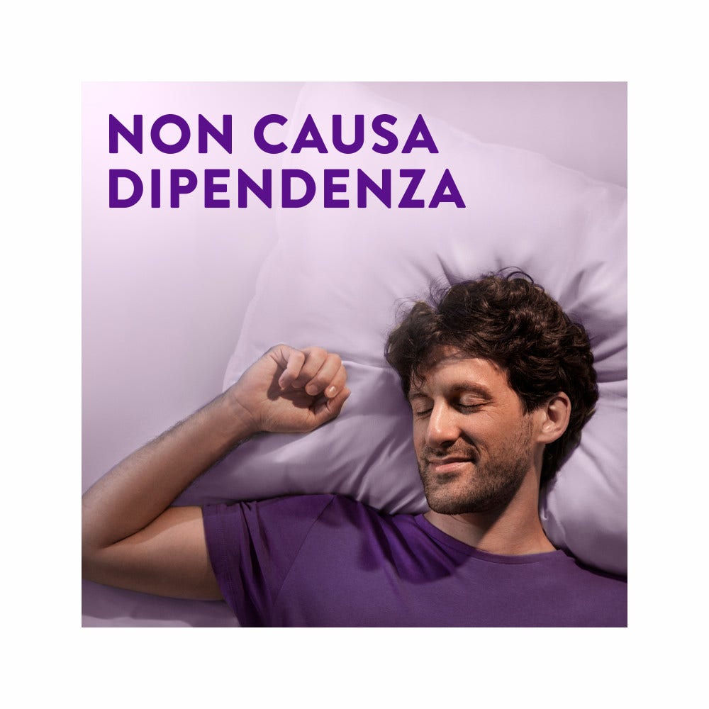 ZzzQuil NATURA Per Dormire 30 Gommose Mango Banana con Melatonina Camomilla Valeriana Lavanda