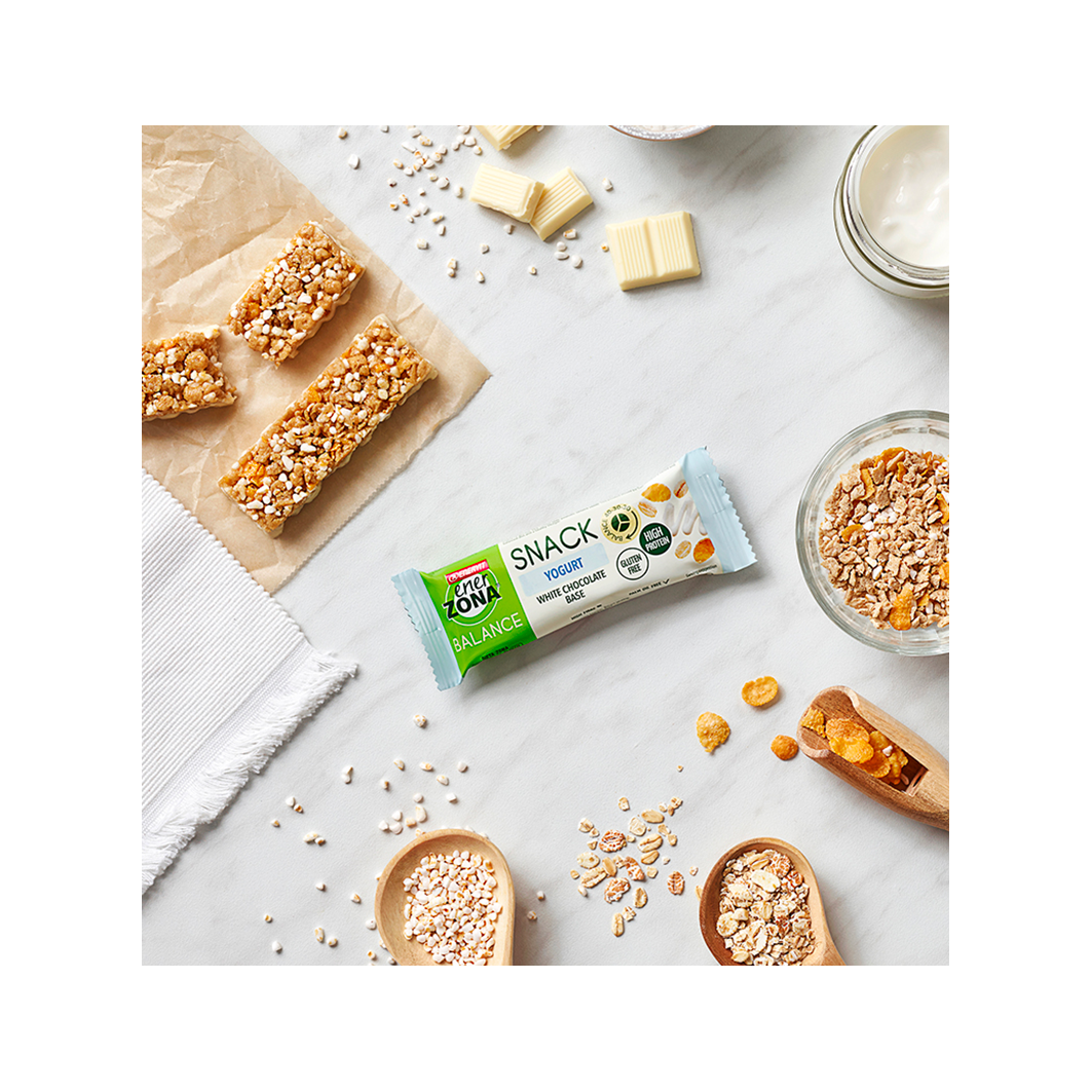 Enerzona Snack Yogurt Box 30 Barrette Da 25g