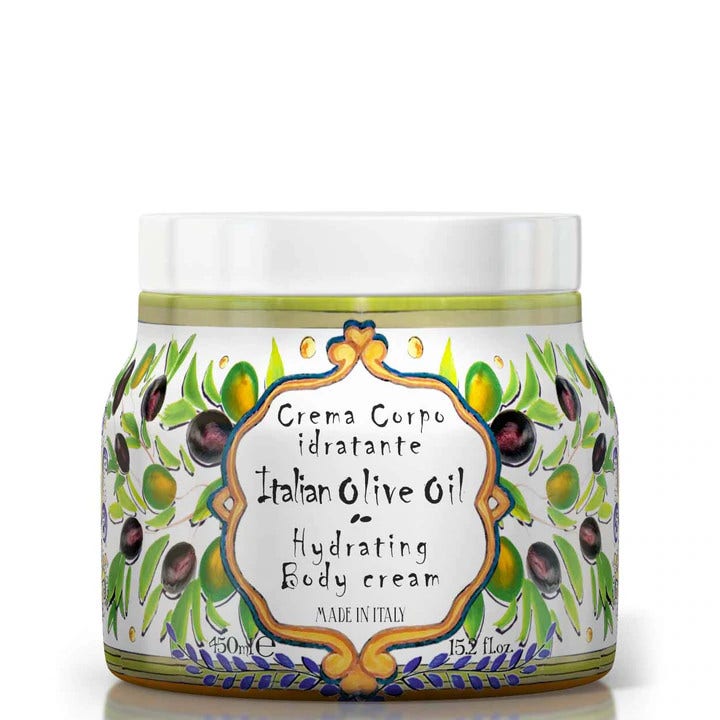 Le Maioliche Crème Hydratante pour le Corps à l'Huile d'Olive Italienne 450 ml
