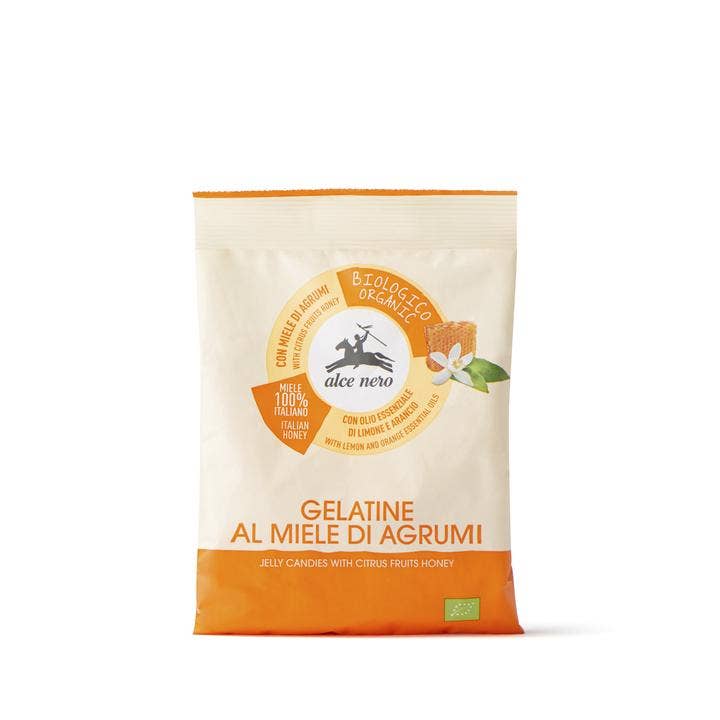 Alce Nero Gelatine Al Miele Di Agrumi Bio 100g