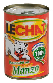 LeChat Bouchées au bœuf pour chats adultes 400 ml