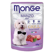 Monge Grill Bœuf, nourriture humide pour chiens adultes, 100 g